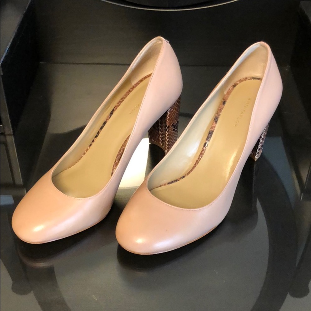 Ann Taylor Block Heel Pumps